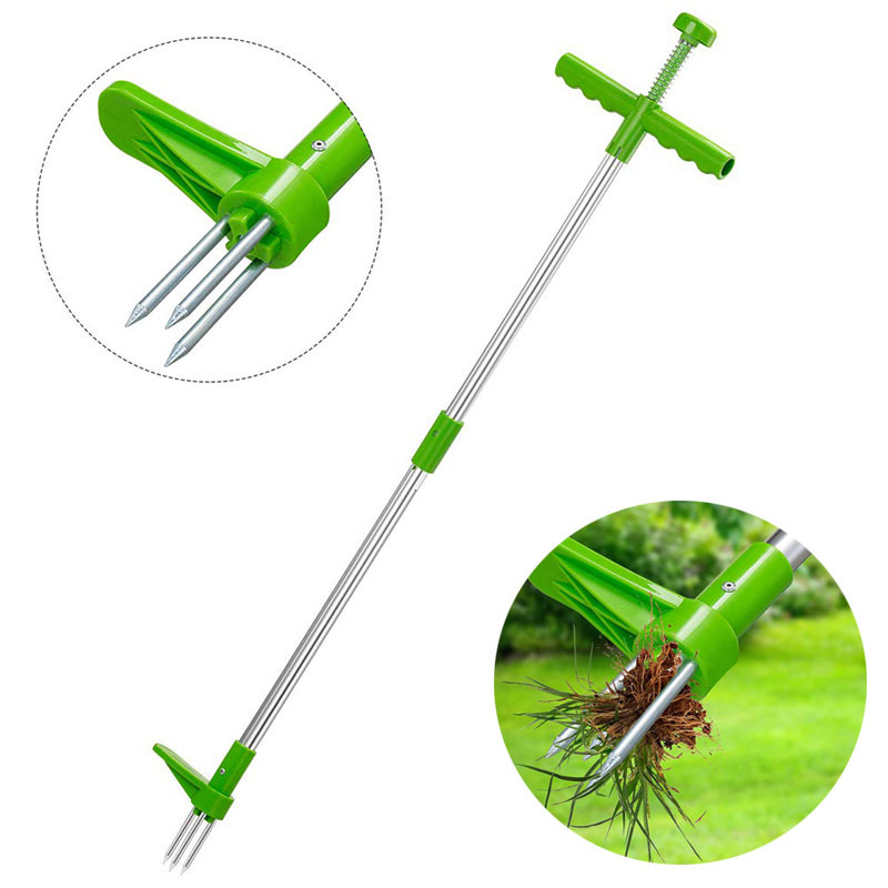 Weed Puller - Portable Long Handle Weed Remover Portable