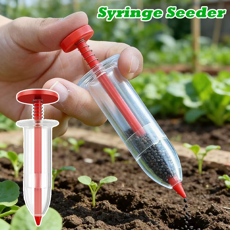 Essential Gardening Tools - 2-in-1 Mini Manual Precision Seeding Tool