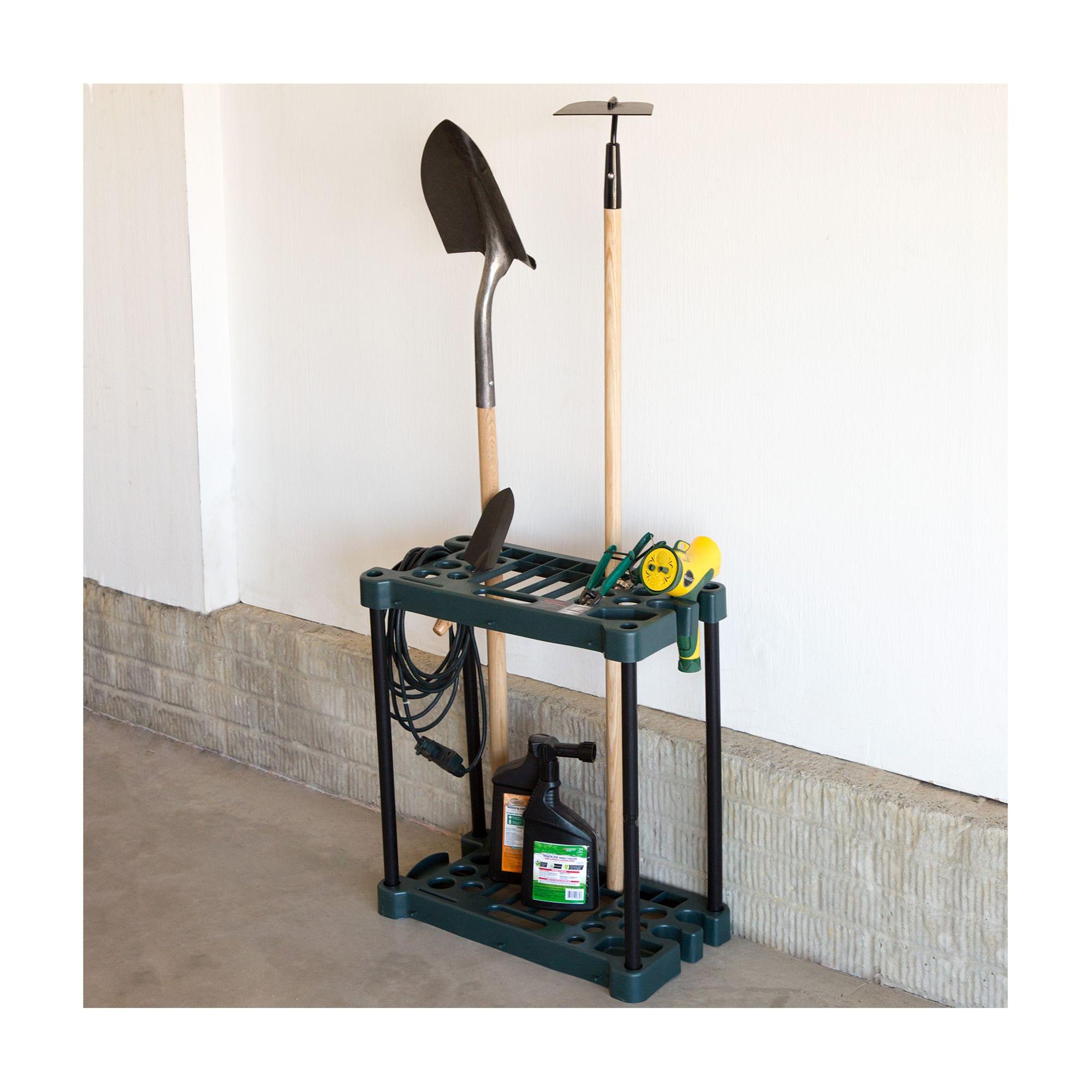 Gardening Tools Holder - 23 Inch Heavy Duty Utility Rack