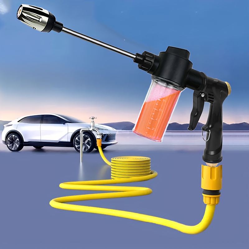 Gardening Tools Rake - Garden Watering Gun Hose Nozzle High-pressure