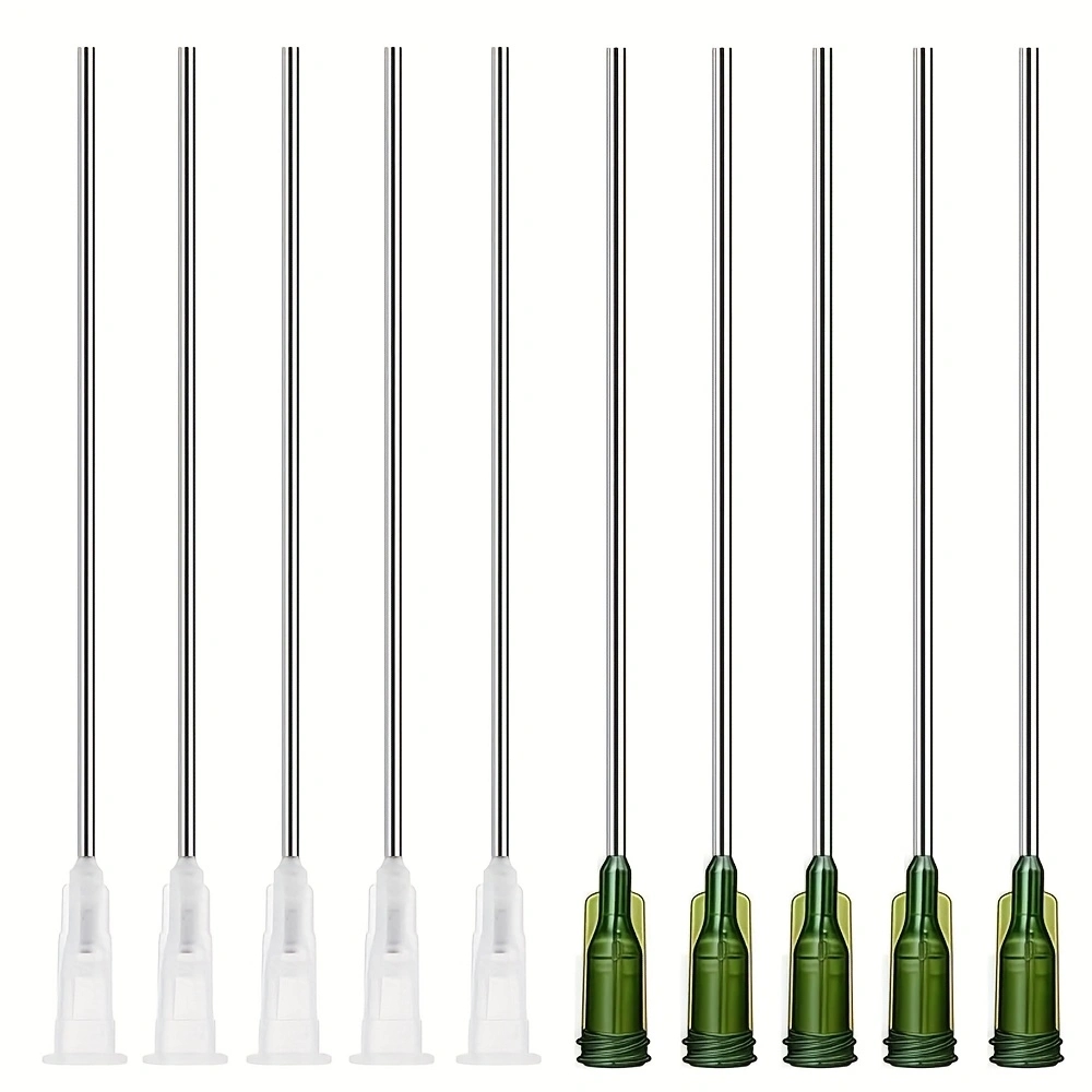 Gardening Tools - Long Blunt Tip Dispensing Needles, Stainless