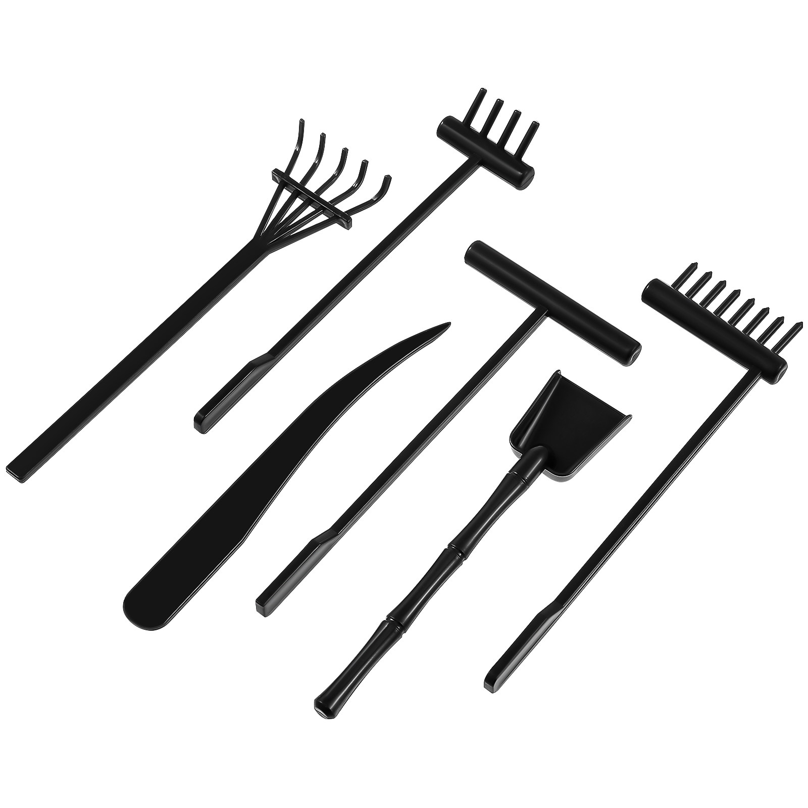 6Pcs Mini Zen Garden Rakes Pla - Gardening Tools Rake recension och pris