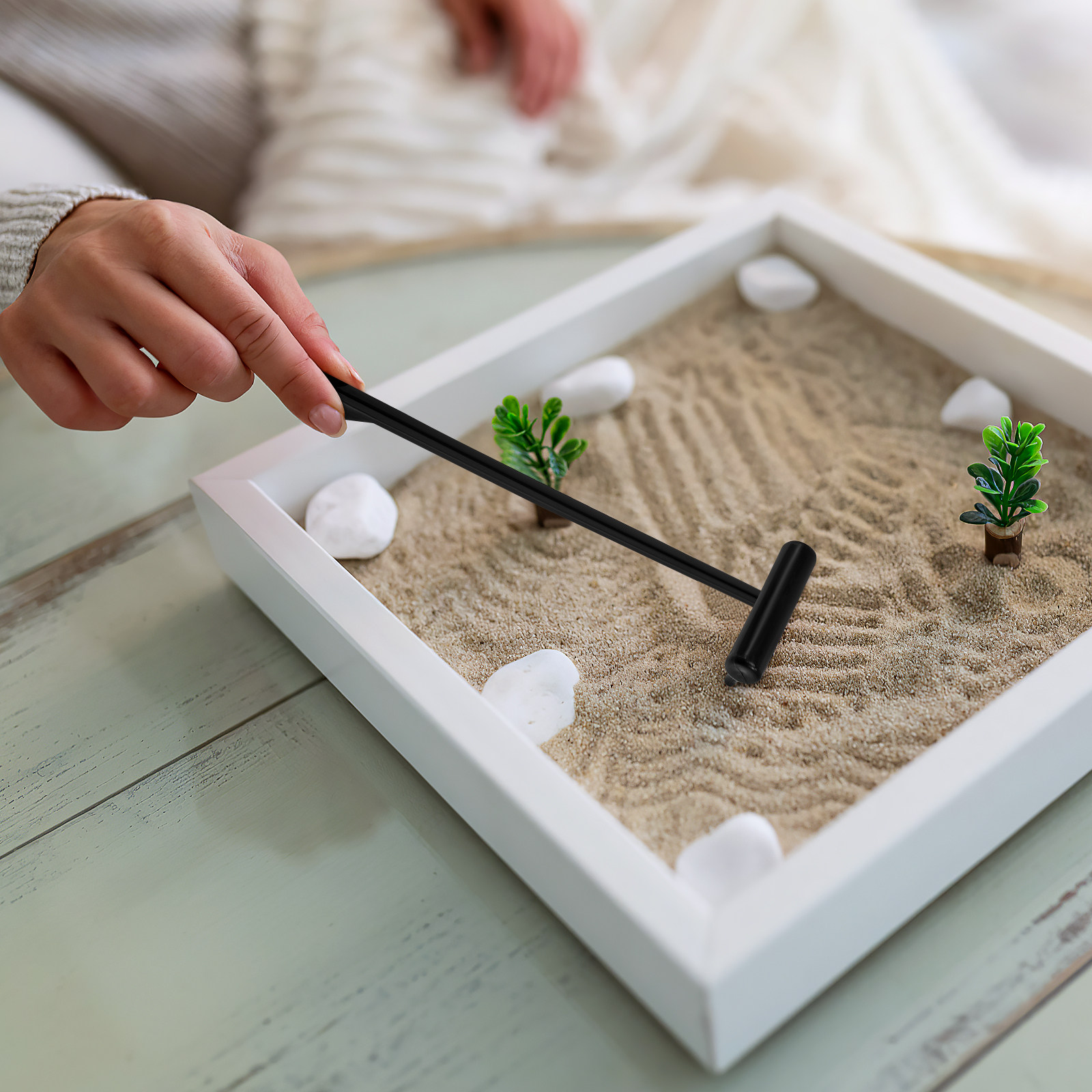 6Pcs Mini Zen Garden Rakes Pla - Gardening Tools Rake recension och pris