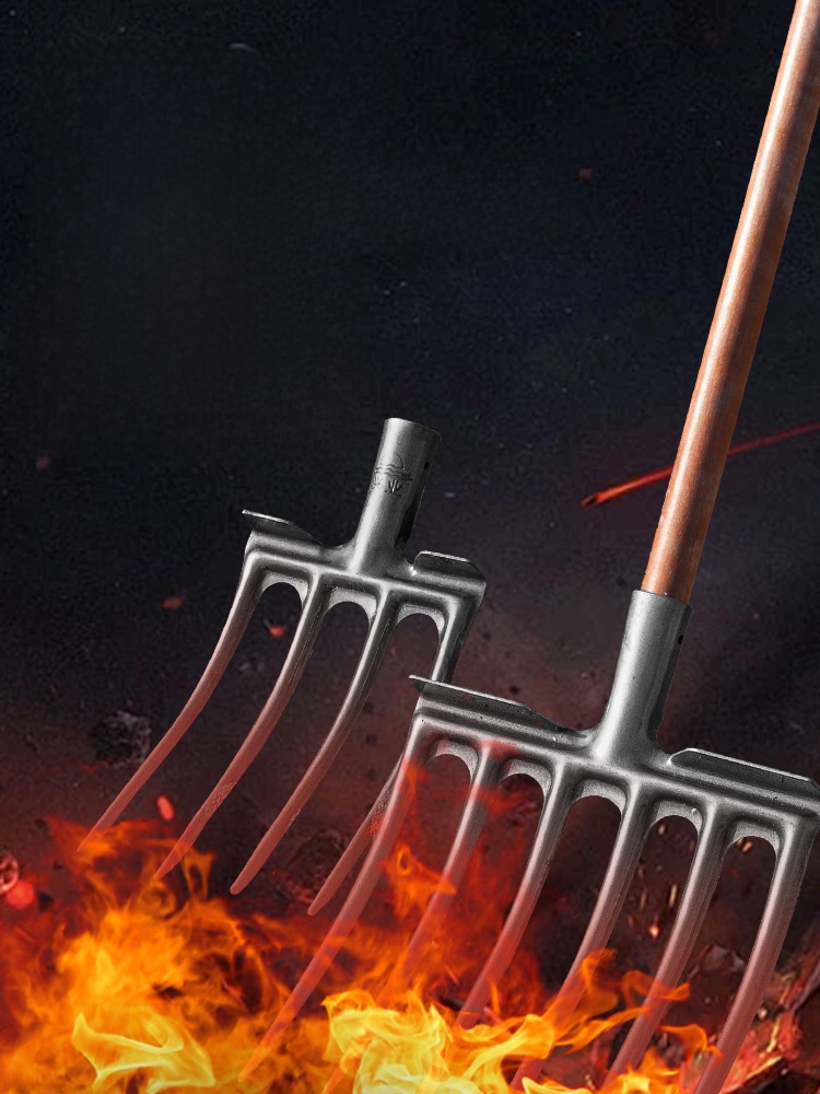 Soil Tilling Fork Farming Tool - Spade Digging Fork recension och pris