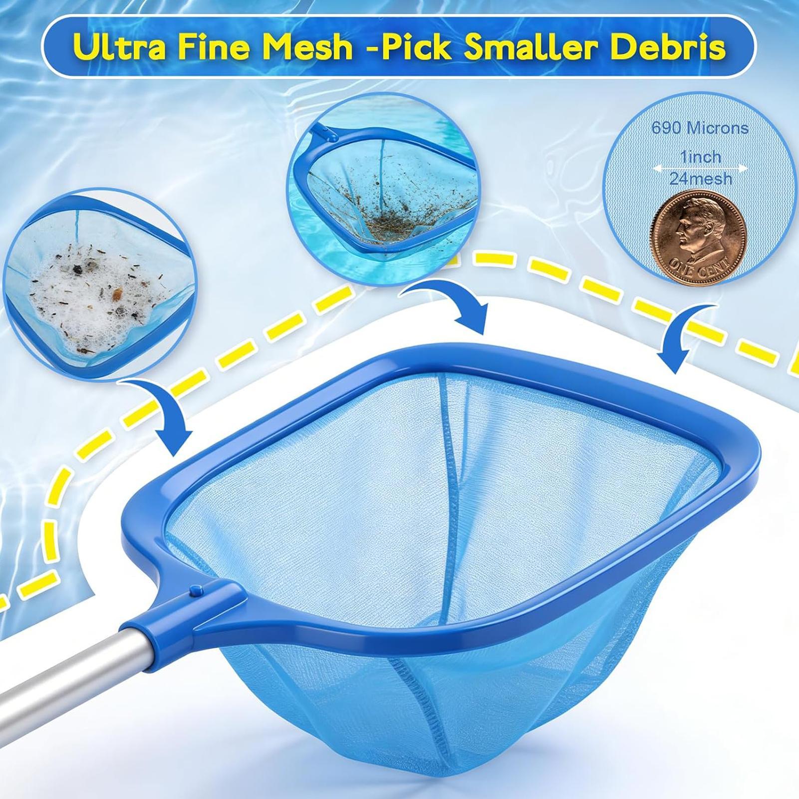 Pool Net Skimmer Water Mesh Fi - Gardening Tools Rake recension och pris