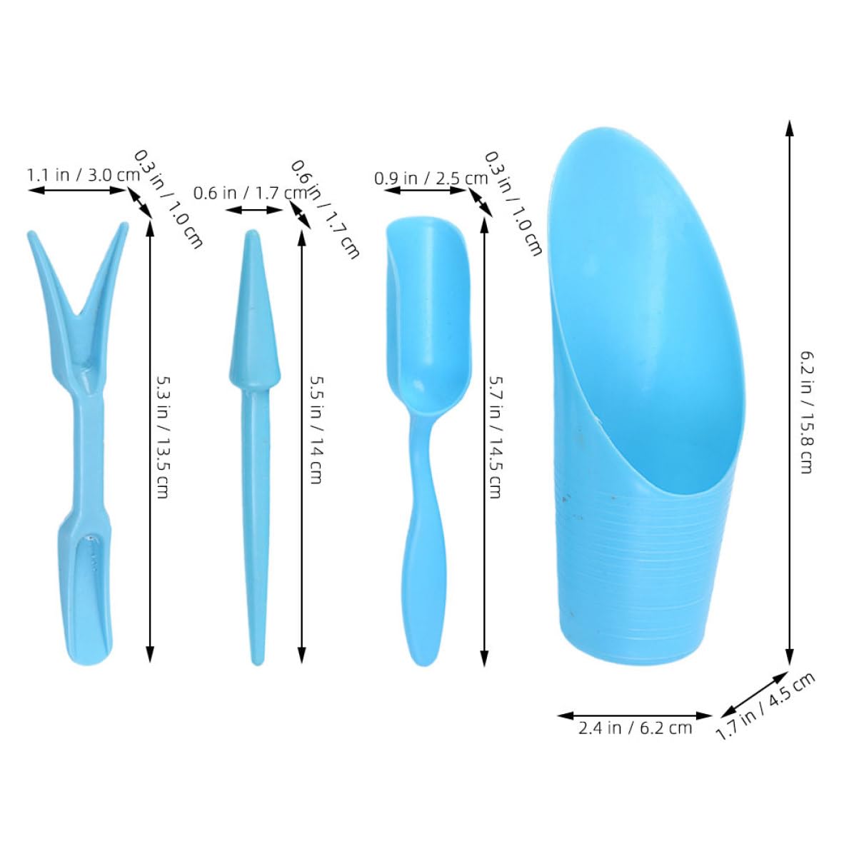 4pcs/set, Plastic Durable Buck - Gardening Tools Usa recension och pris
