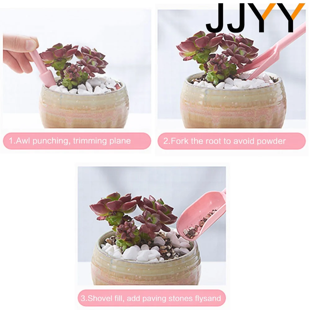 4Pcs Mini Succulent Planter Ac - Gardening Tools Kit recension och pris