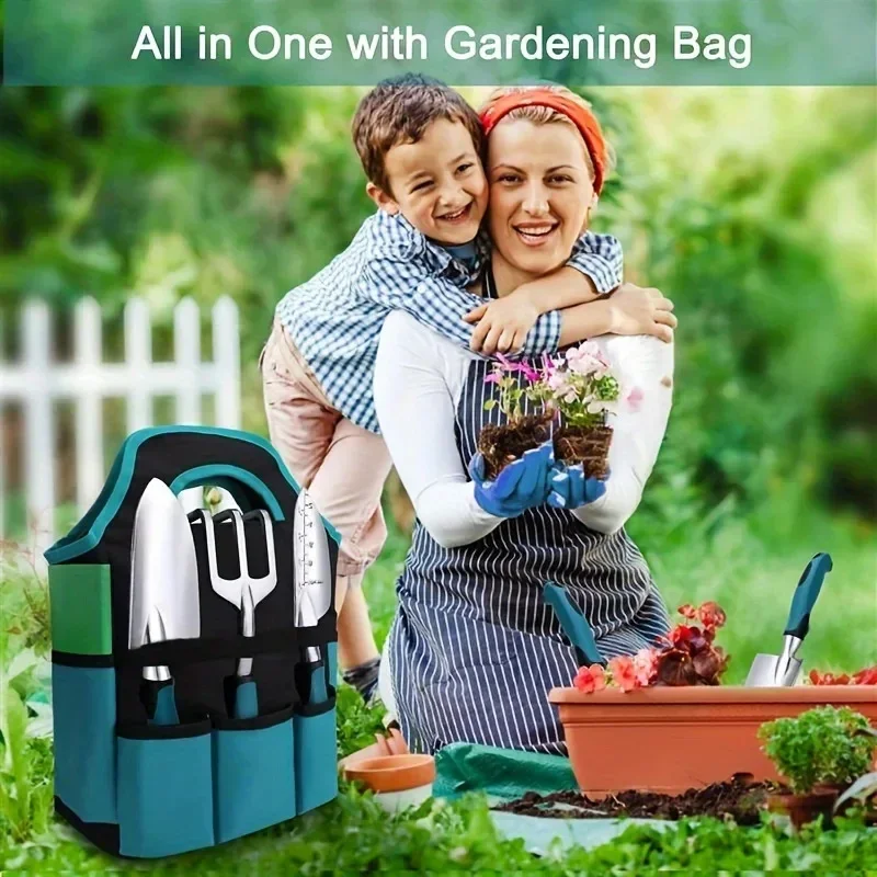 7PCS Garden Hand Tools Set Hea - Spade Digging Fork recension och pris