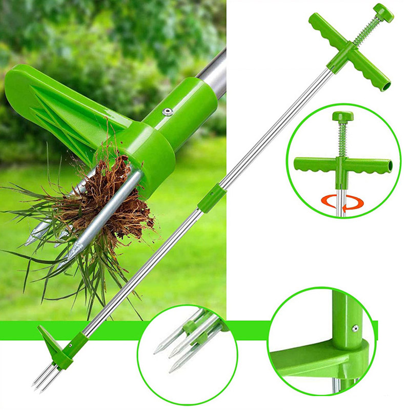 Portable Long Handle Weed Remo - Weed Puller recension och pris