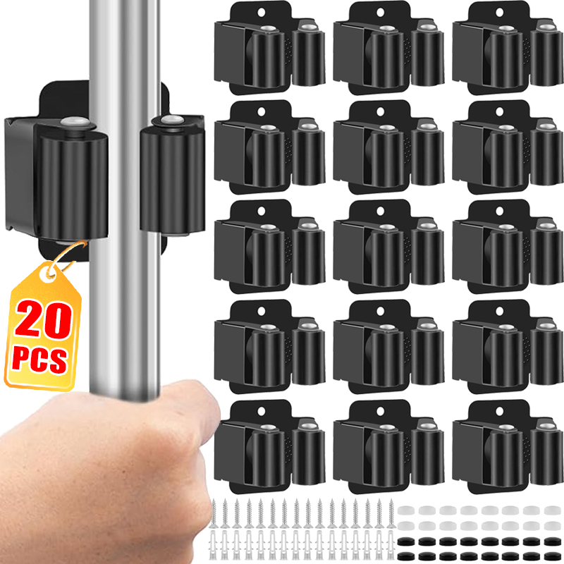 Stainless Steel Mop Holder Wal - Gardening Tools Holder recension och pris