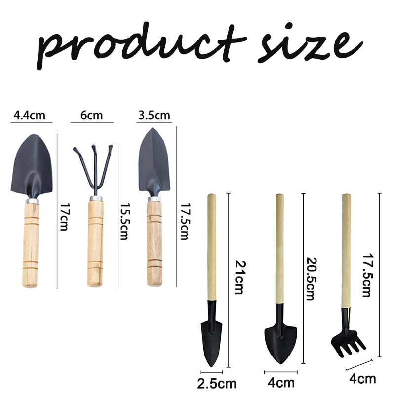 3Pcs Mini Gardening Tool Set w - Gardening Tools Rake recension och pris