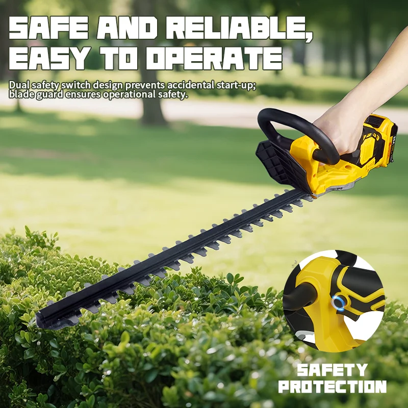 VIVSSO Cordless Electric Hedge - Gardening Tools Rake recension och pris