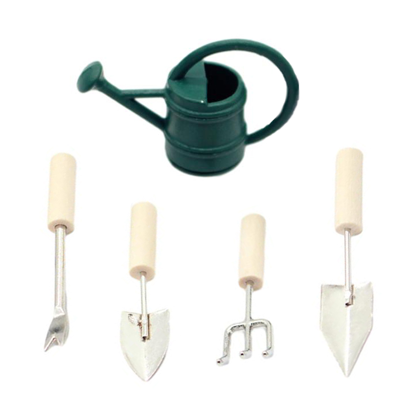 1:12 Dollhouse Miniature Garde - Gardening Tools Watering Can recension och pris
