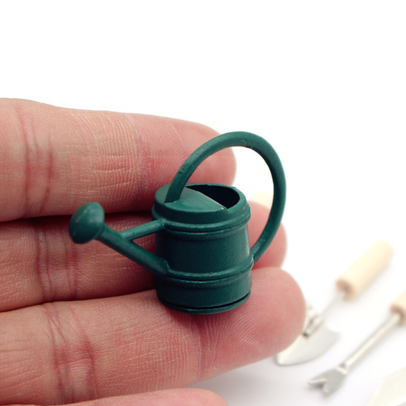 1:12 Dollhouse Miniature Garde - Gardening Tools Watering Can recension och pris