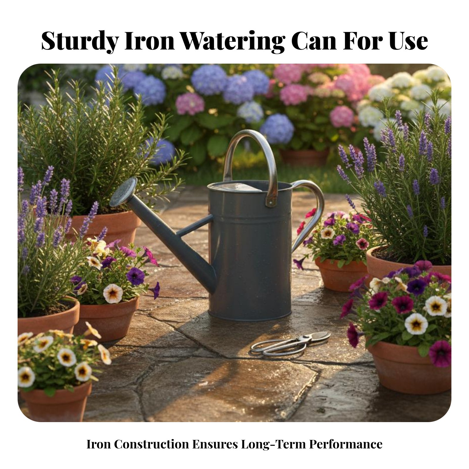 5L Garden Watering Pot Sturdy  - Gardening Tools Watering Can recension och pris