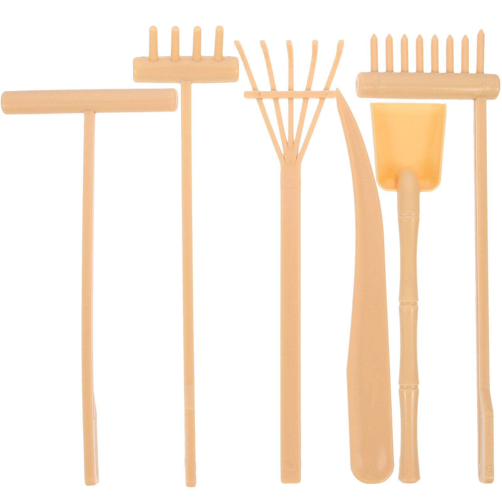 6Pcs Zen Garden Rake Sand Tray - Gardening Tools Rake recension och pris