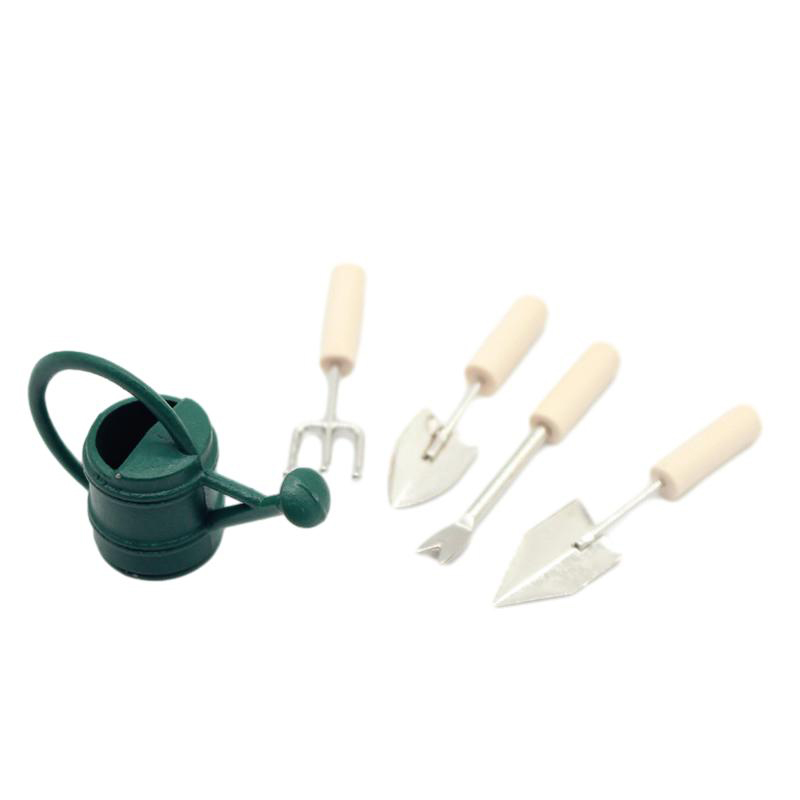 1:12 Dollhouse Miniature Garde - Gardening Tools Watering Can recension och pris