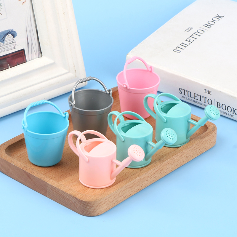 【CPI】1Set Dollhouse Miniature  - Gardening Tools Watering Can recension och pris