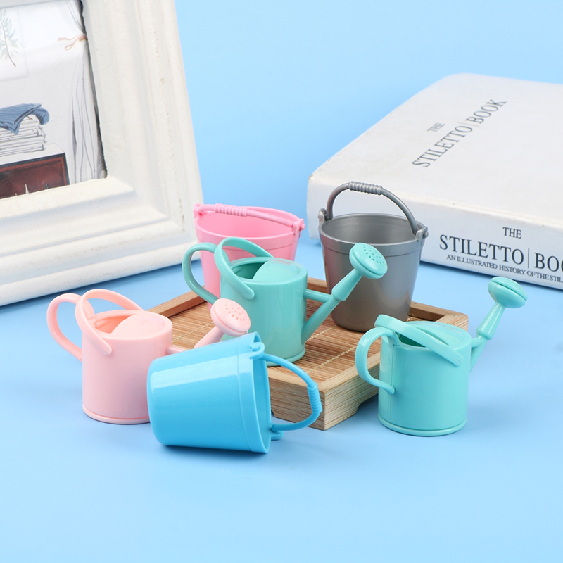 【CPI】1Set Dollhouse Miniature  - Gardening Tools Watering Can recension och pris