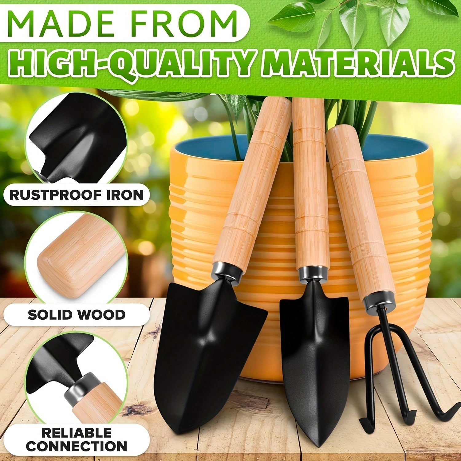 3PC/1Set Mini Gardening Tools  - Gardening Tools Usa recension och pris