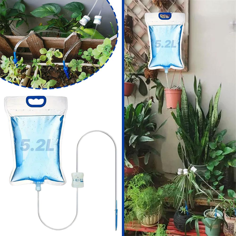 5.2L Adjustable Automatic Drip - Gardening Tools Watering Can recension och pris