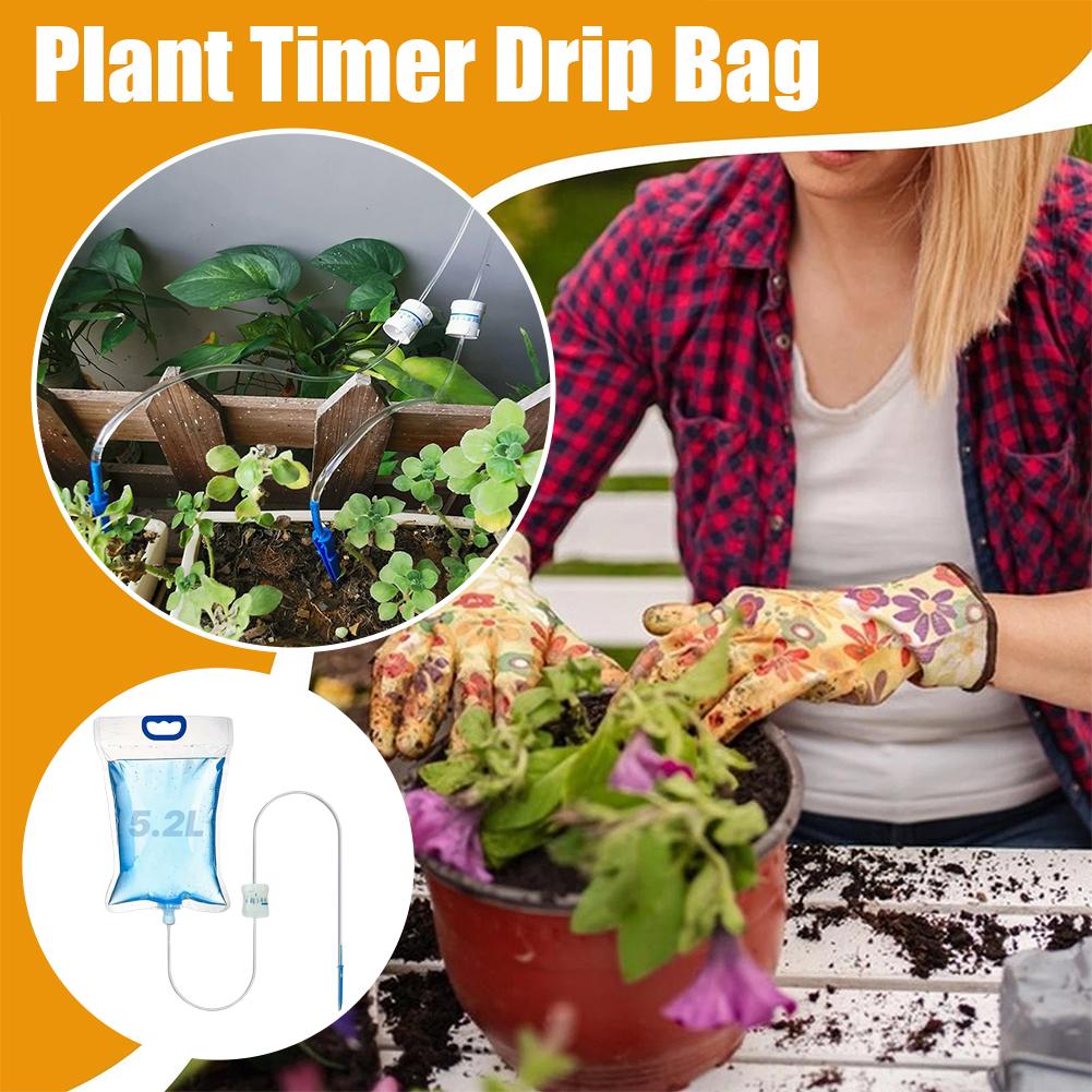 5.2L Adjustable Automatic Drip - Gardening Tools Watering Can recension och pris