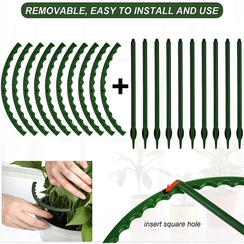 Plastic Plant Support Ring Orc - Gardening Tools Holder recension och pris