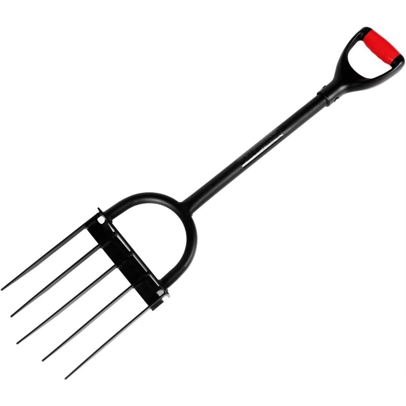 Heavy Duty 5 Tine Pitchfork Ga - Spade Digging Fork recension och pris
