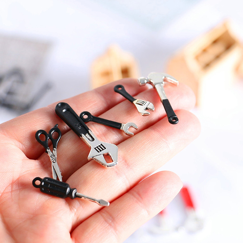 3/4/5/6Pcs Dollhouse Miniature - Gardening Tools Usa recension och pris