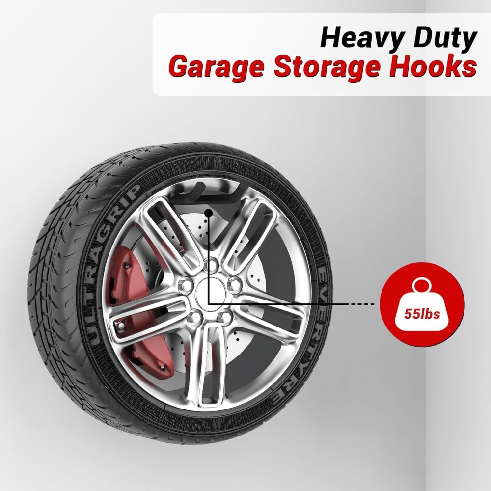 Heavy Duty Garage Storage Hook - Gardening Tools recension och pris