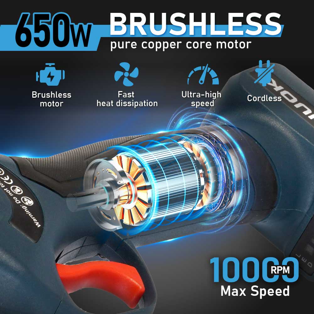 SNUOK 12V Brushless Electric P - Gardening Tools Battery Powered recension och pris