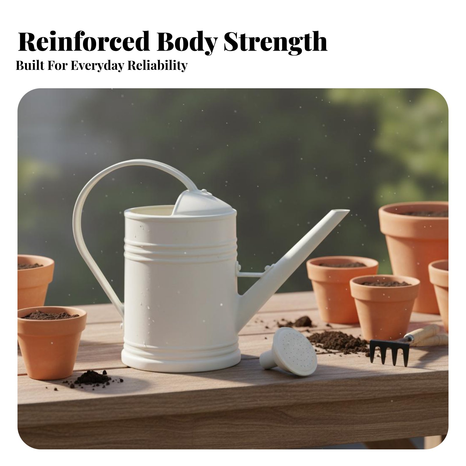 Watering Can with Long Spout P - Gardening Tools Watering Can recension och pris