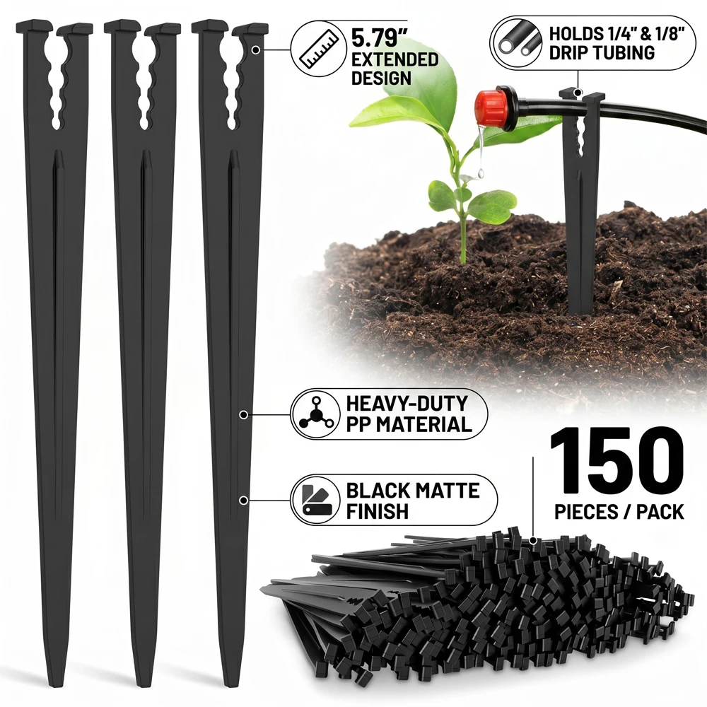 1/4 Drip Irrigation Stakes 5.7 - Gardening Tools Holder recension och pris