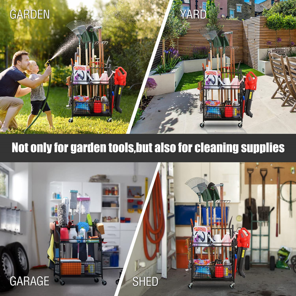 Garden Tool Organizer Yard Too - Gardening Tools Holder recension och pris