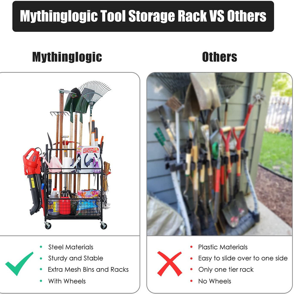 Garden Tool Organizer Yard Too - Gardening Tools Holder recension och pris