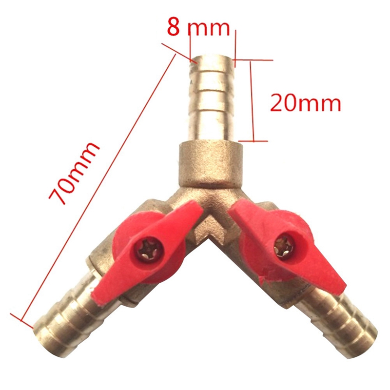 4Pcs 3 Way Shut Off Ball Valve - Gardening Tools recension och pris